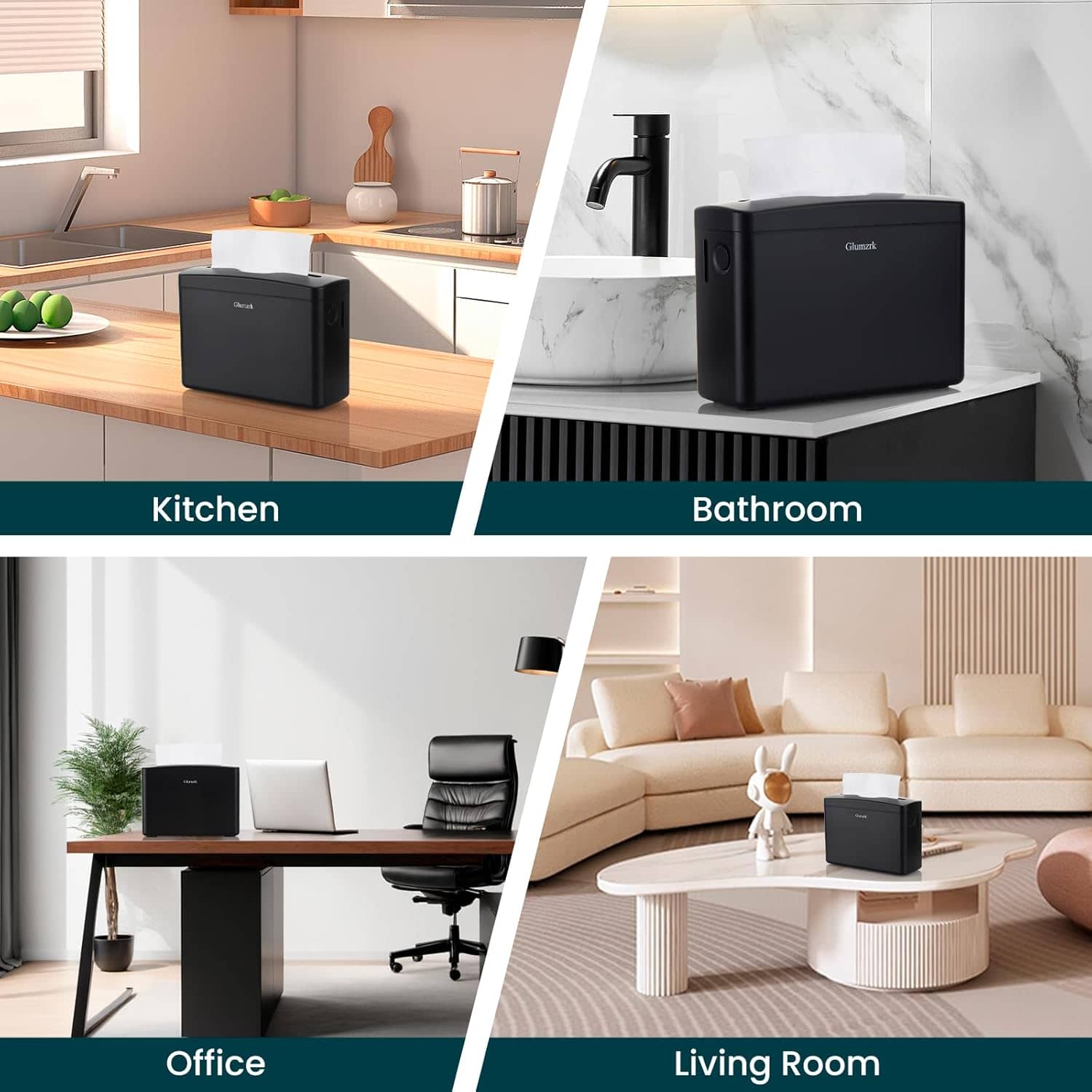 Countertop Paper Towel Dispenser Multifold Trifold C fold- Bathroom Commercial Hand Paper Towel Dispenser