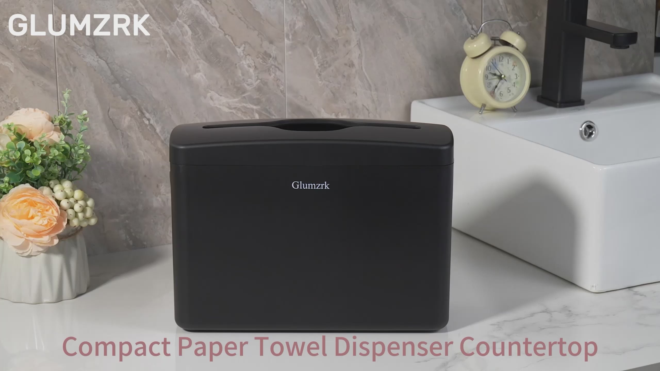Countertop Paper Towel Dispenser Multifold Trifold C fold- Bathroom Commercial Hand Paper Towel Dispenser